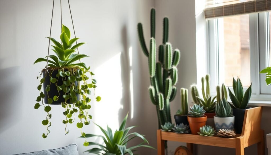 ideias de design para sala de estar pequena e barata