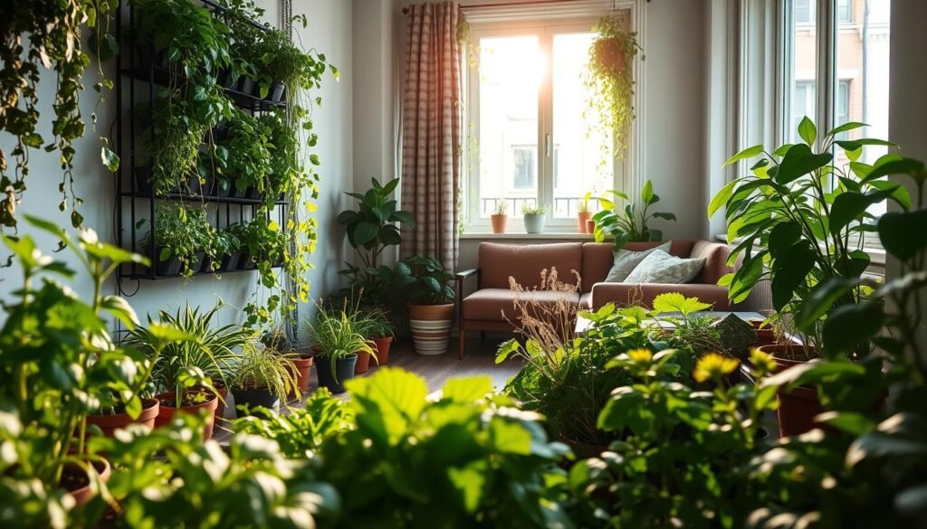 Horta sustentável em apartamento pequeno Horta sustentável em apartamento pequeno