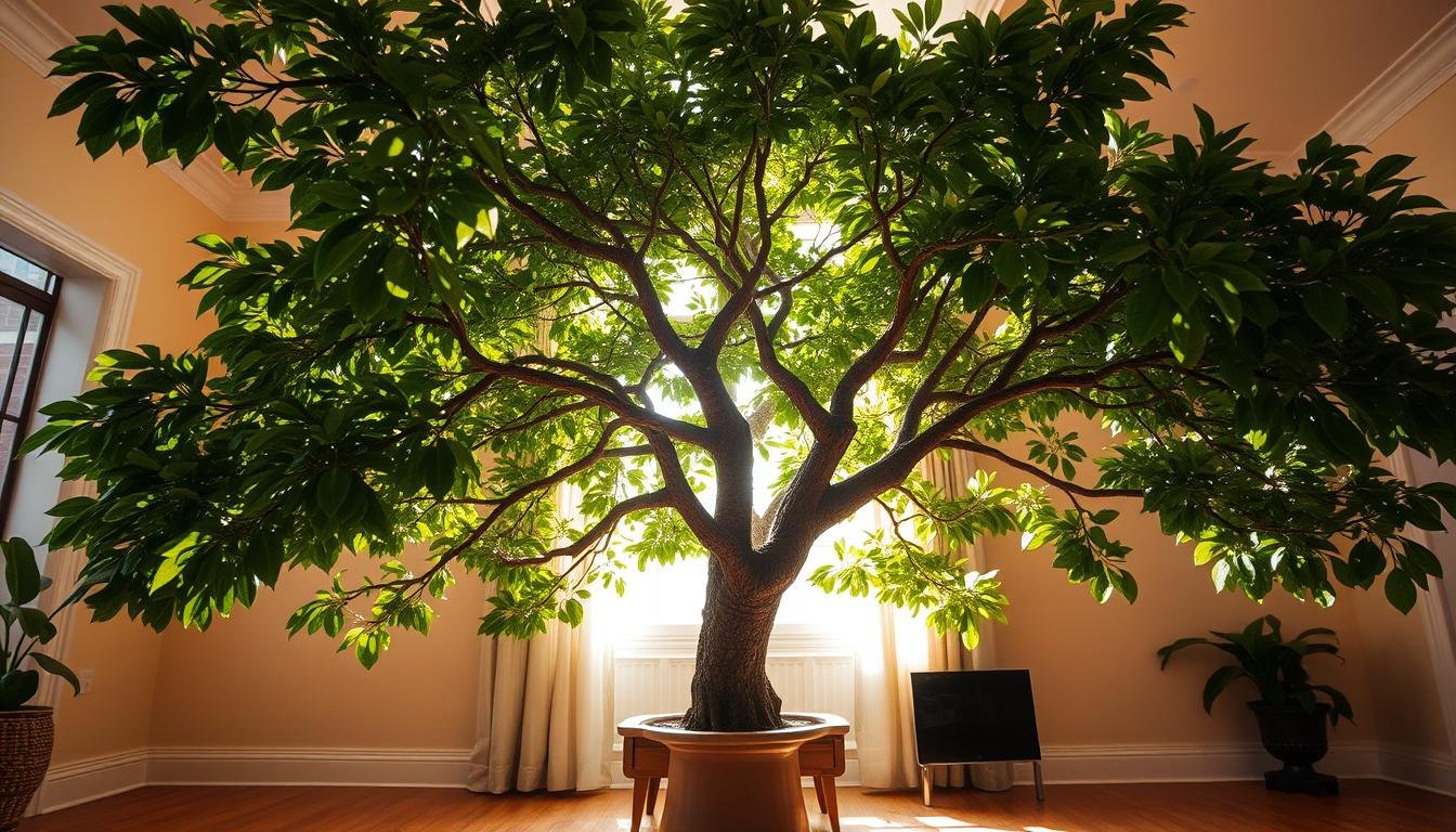 arvore para dentro de casa