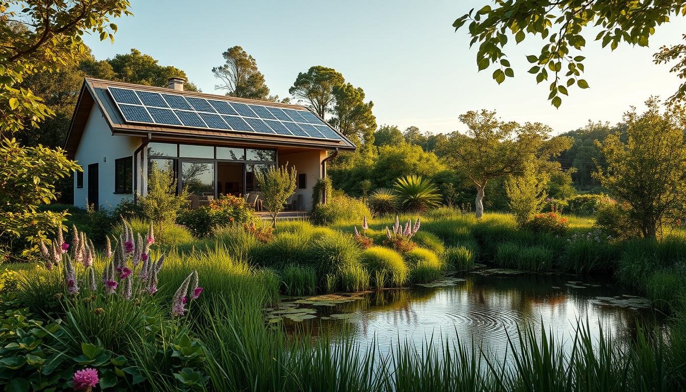 como construir uma casa sustentável