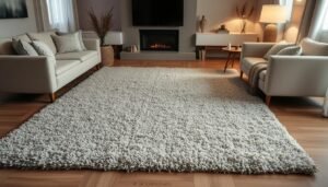 como escolher o tamanho certo de tapete para uma sala