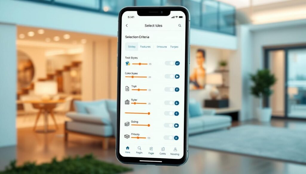 critérios seleção aplicativo design critérios seleção aplicativo design