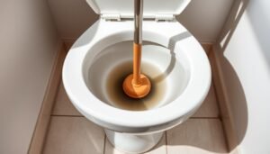 desentupir vaso sanitário