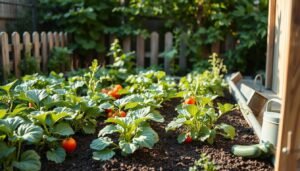 melhores vegetais para cultivar em uma pequena horta