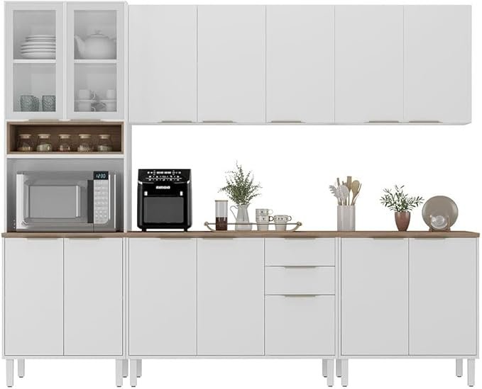 Cozinha Completa Itatiaia Renova – design funcional e acabamento moderno