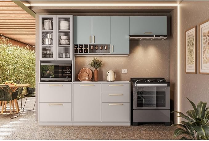 Cozinha Modulada Itatiaia Essence – modularidade e design contemporâneo