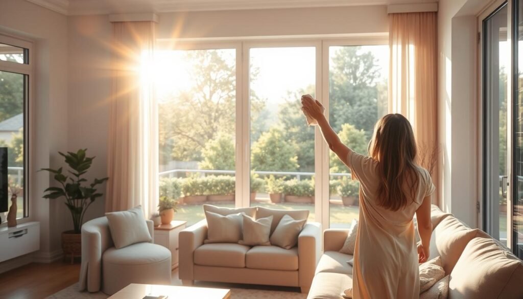 fazer limpeza energética janelas