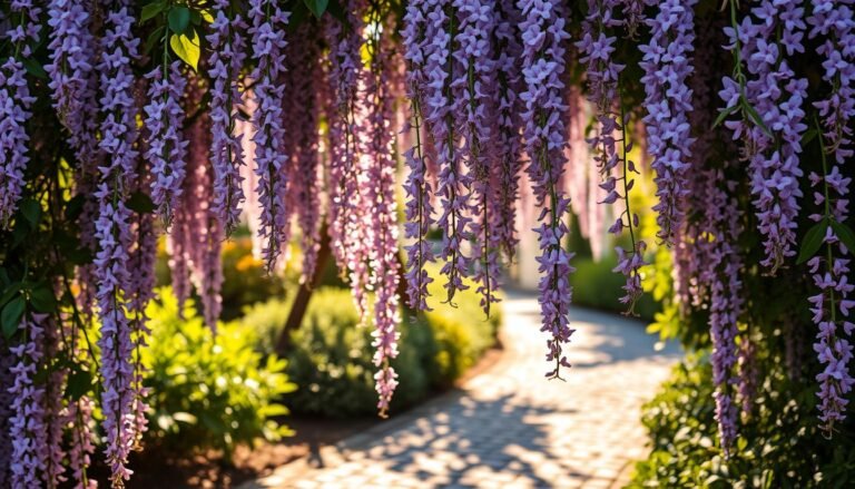 glicínia trepadeira