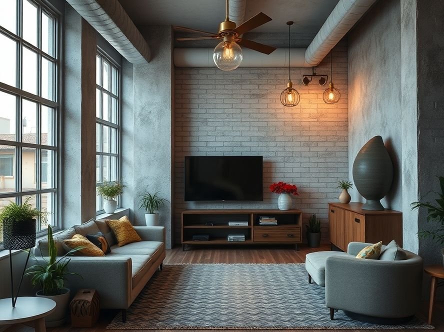 O que é Decoração industrial