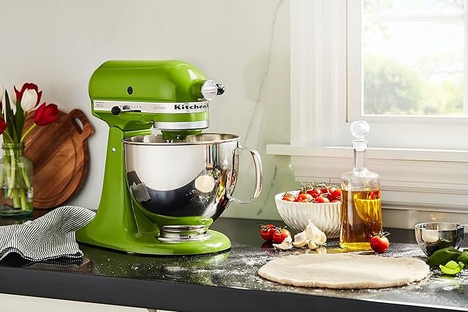 batedeira kitchenaid artisan verde