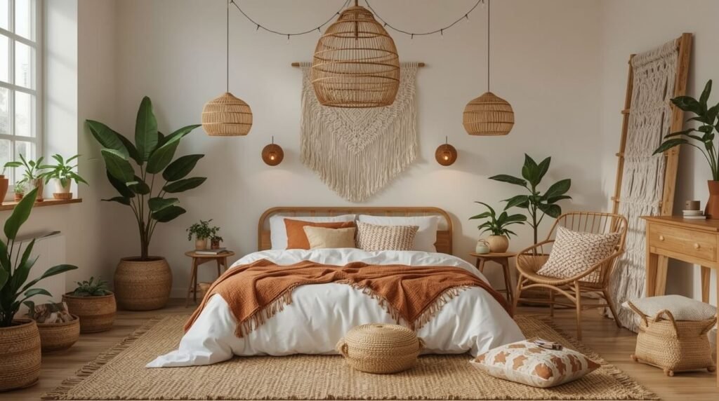 quarto estilo boho