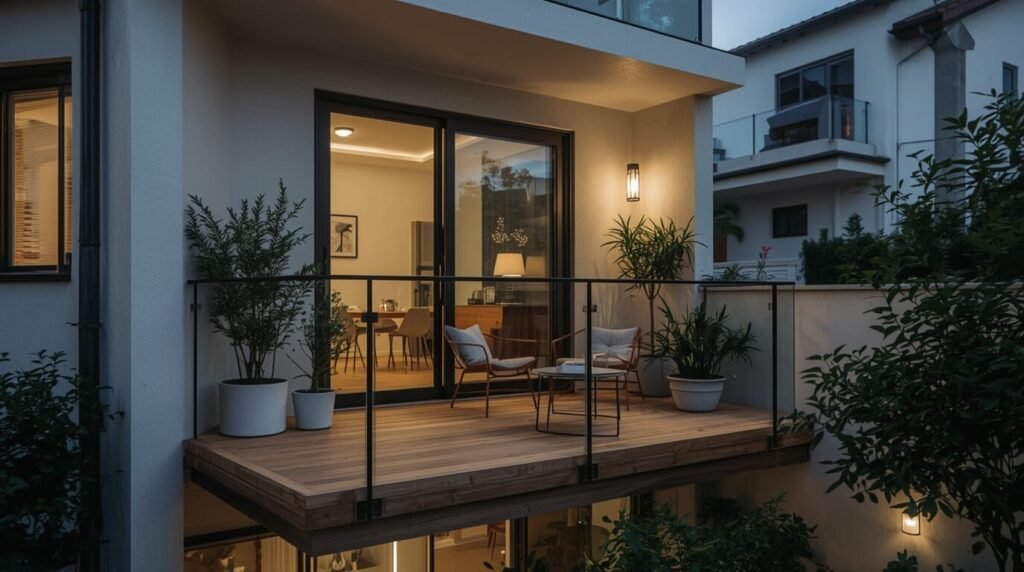 guarda corpo de vidro