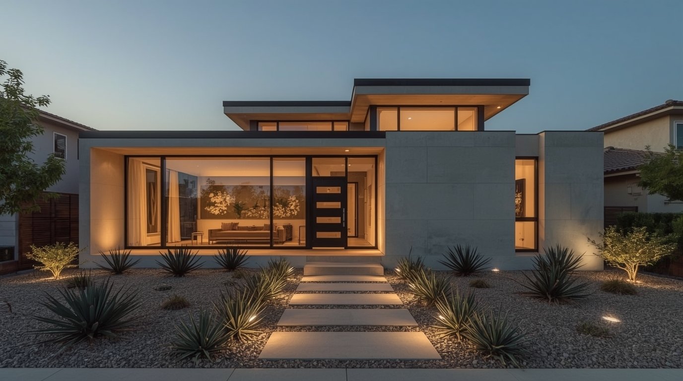 fachadas de casas pequenas e modernas