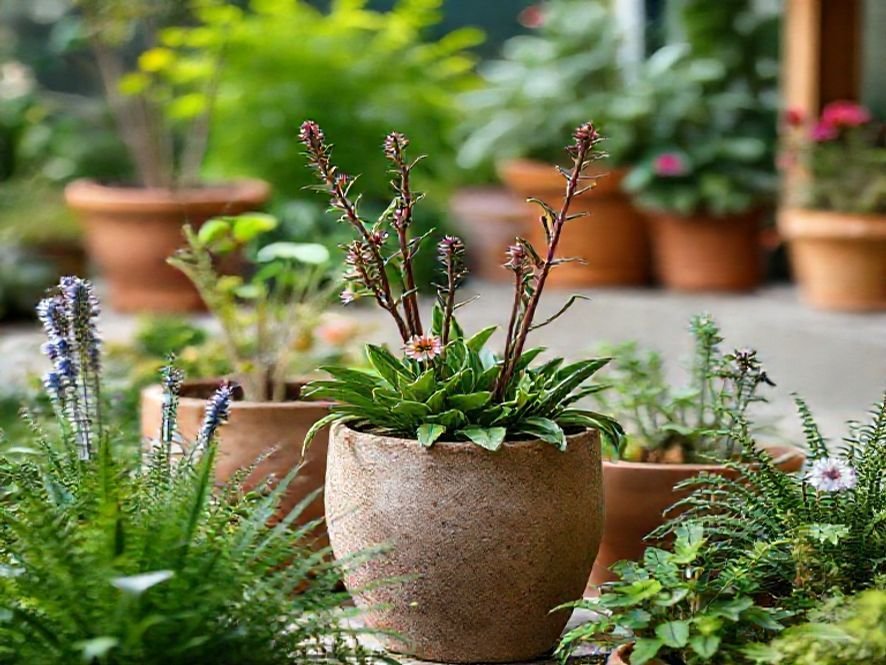 O que é Jardinagem em vasos