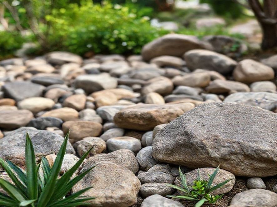 O que é Paisagismo com pedras