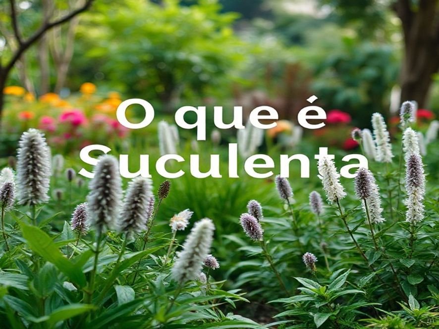 O que é Suculentas
